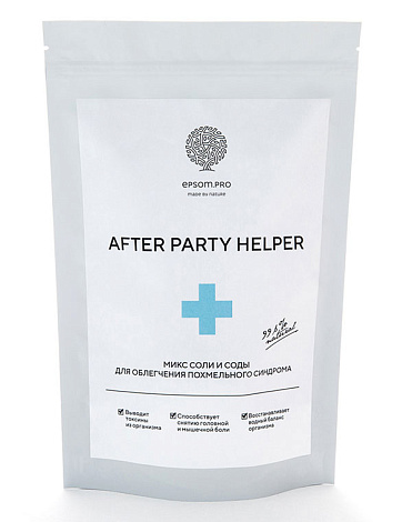 Смесь "After party helper" для детокса и облегчения похмельного синдрома 1 кг Epsom.pro 1