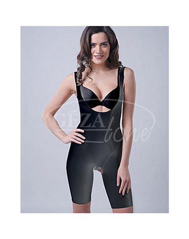 Корректирующее утягивающее белье Slim'n'Shape Bodysuit комбидрес (черный), Gezatone 1